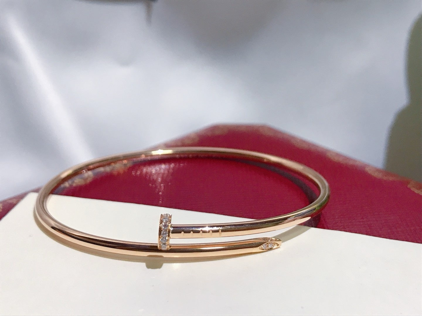 [Clover Jewelry]JUSTE BRACELET 2.5MM DIAMONDS