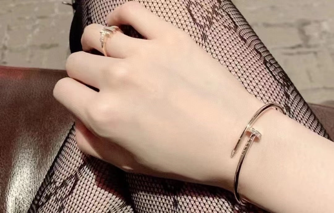 [Clover Jewelry]JUSTE BRACELET 2.5MM DIAMONDS