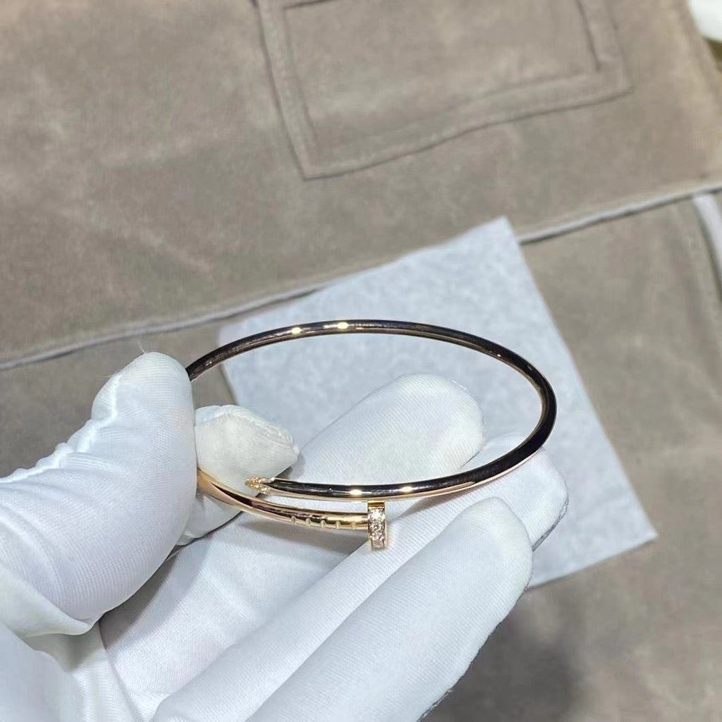 [Clover Jewelry]JUSTE BRACELET 2.5MM DIAMONDS