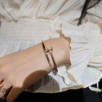 [Clover Jewelry]JUSTE BRACELET 3.5MM DIAMANTEN