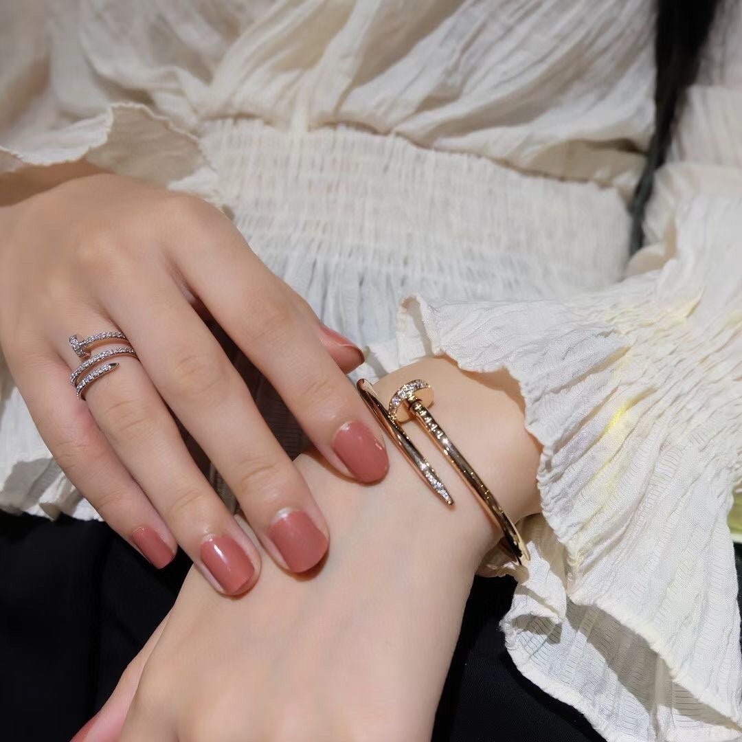 [Clover Jewelry]JUSTE BRACELET 3.5MM DIAMANTEN