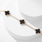 [Clover Jewelry]CLOVERS THE 10-MOTIFS ONYX NECKLACE