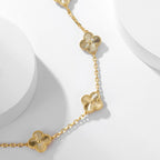 [Clover Jewelry]CLOVERS THE 10-MOTIFS LASER NECKLACE