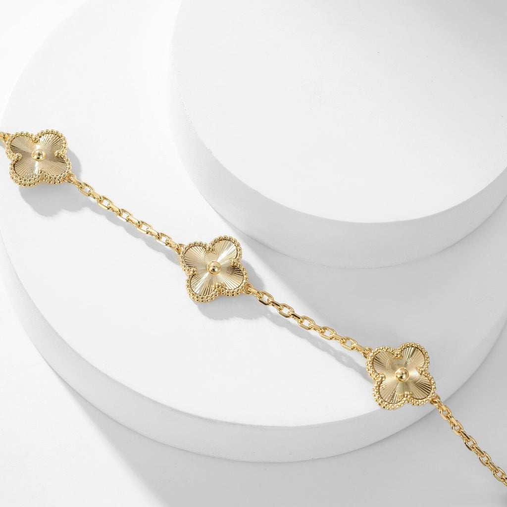 [Clover Jewelry]CLOVERS THE 10-MOTIFS LASER NECKLACE