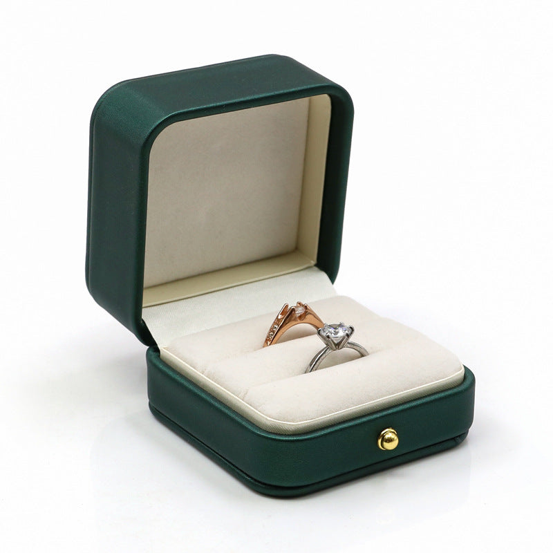 高品質PUレザー ジュエリーギフトボックス（ロゴなし）