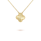 [Clover Jewelry]クローバー 15MM レーザーネックレス