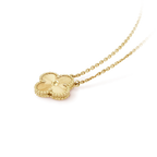 [Clover Jewelry]クローバー 15MM レーザーネックレス