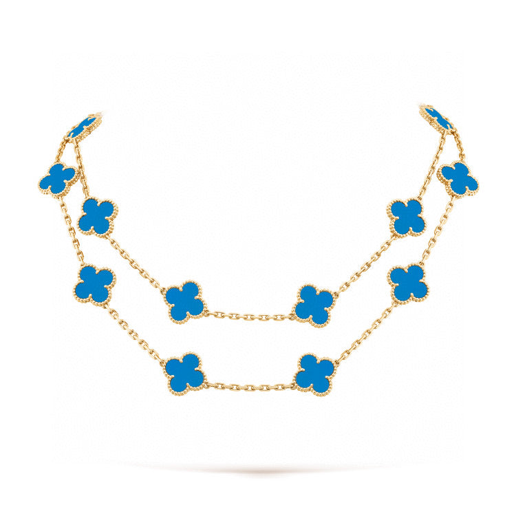 [Clover Jewelry]CLOVER 20 MOTIFS TURQUOISE GOLD