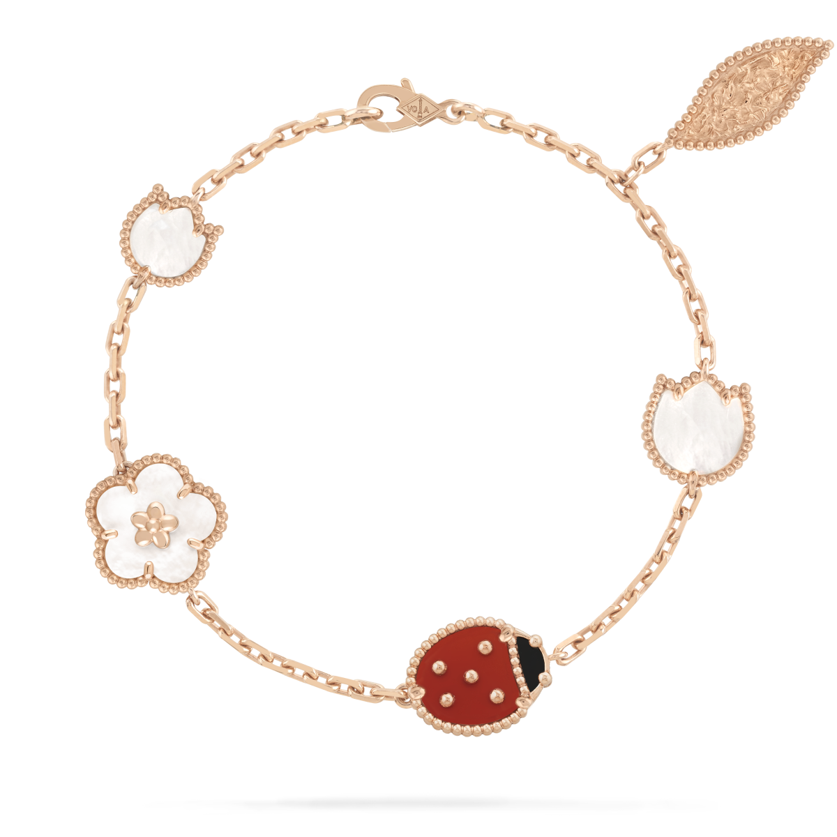 [Clover Jewelry]LUCKY SPRING 5 MOTIF BRACELET