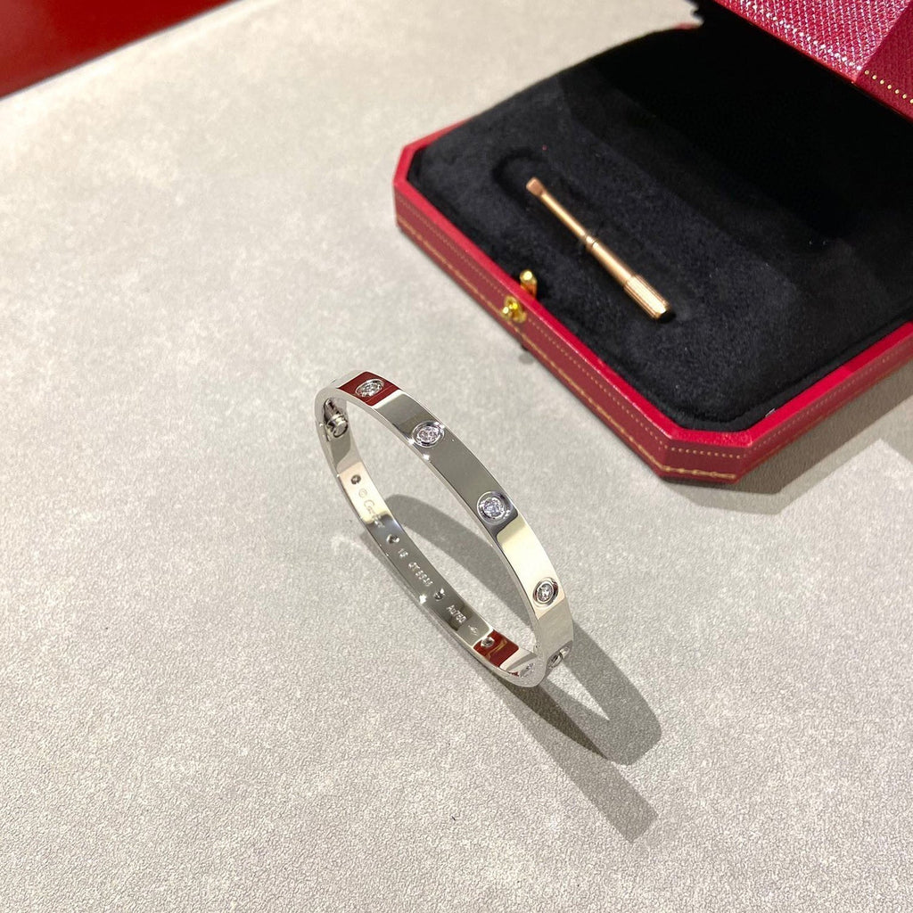 [Clover Jewelry]LOVE BRACELET 6.1MM 10 DIAMONDS