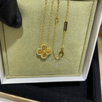 [Clover Jewelry]クローバー 15MM レーザーネックレス