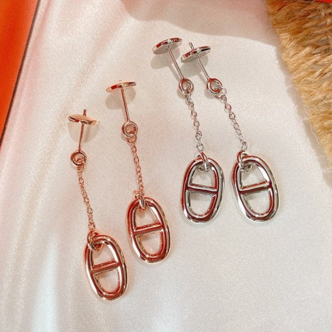 [Clover Jewelry]CHAINE TASSEL EARRINGS
