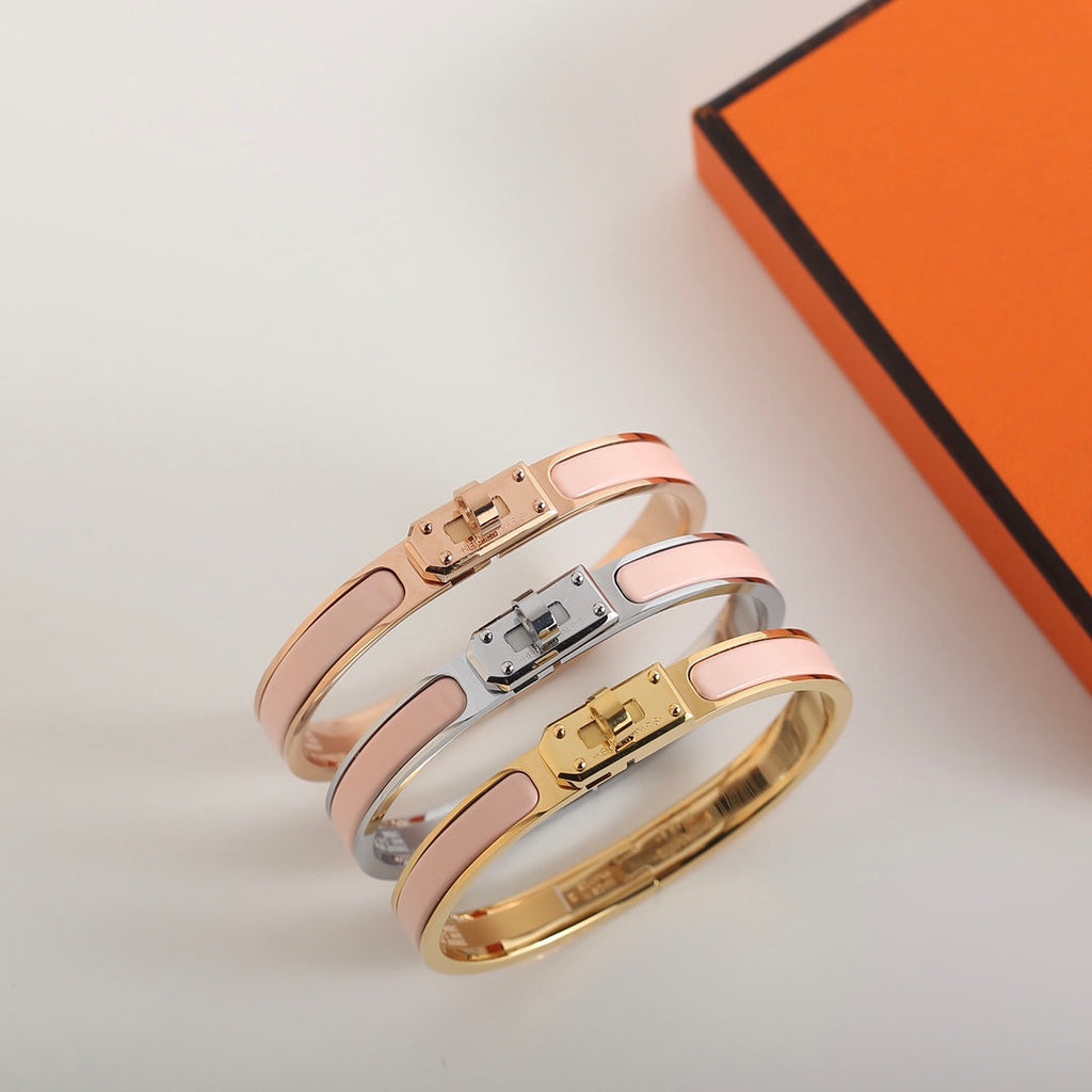 [Clover Jewelry]HM KELLYライトピンクブレスレット