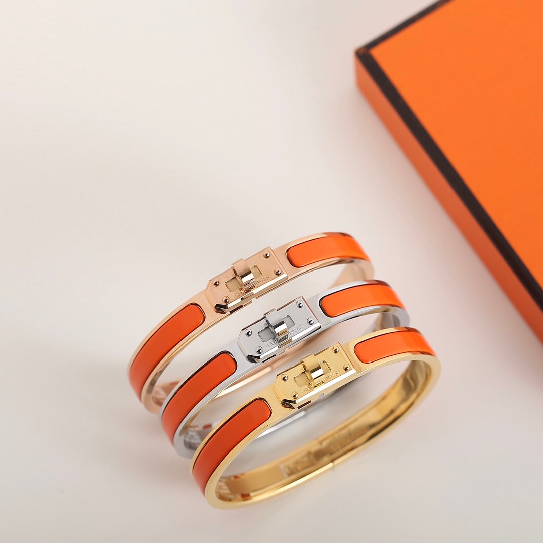 [Clover Jewelry]HM KELLY ORANGE BRACELET