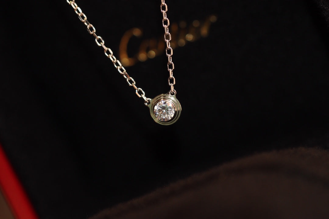 [Clover Jewelry]DAMOUR DIAMOND NECKLACE