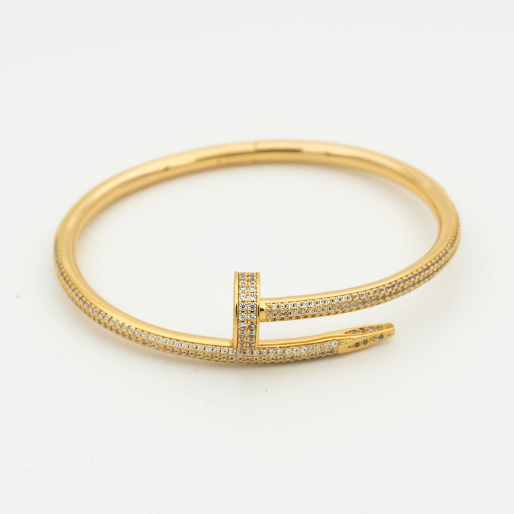[Clover Jewelry]JUSTE BRACELET 3.5MM ALL DIAMONDS
