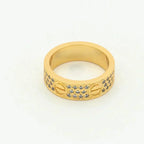 [Clover Jewelry]LIEBESRING 5.5MM DIAMANTEN BESETZT