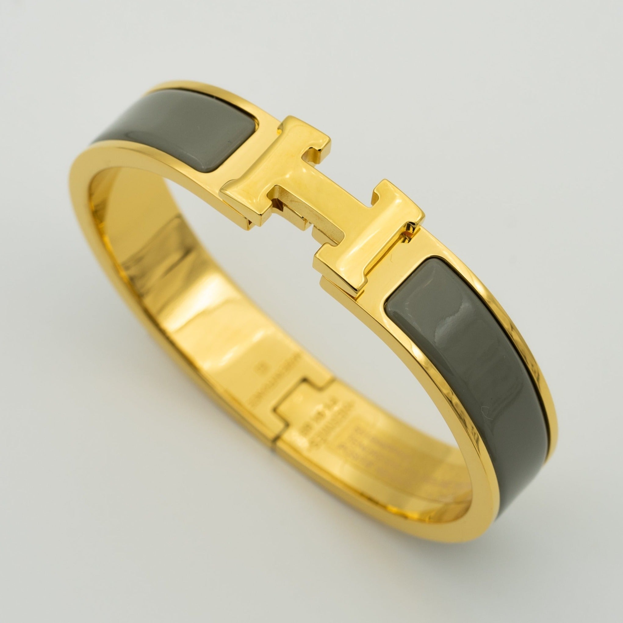 [Clover Jewelry]H BRACELET BLUE GREEN 12MM