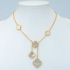 [Clover Jewelry]CLOVER MOTHER OF PEARL NECKLACE 6 MOTIF