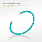 [Clover Jewelry]ARMBANDKABEL DER FORCE SERIE 50 AUSWAHLMÖGLICHKEITEN (DIY AUSWAHL)