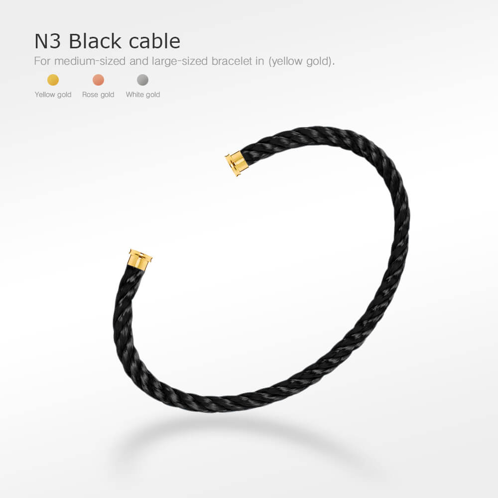 [Clover Jewelry]ARMBANDKABEL DER FORCE SERIE 50 AUSWAHLMÖGLICHKEITEN (DIY AUSWAHL)