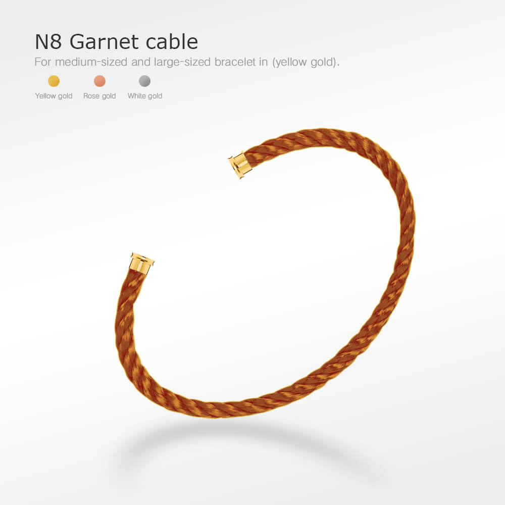 [Clover Jewelry]ARMBANDKABEL DER FORCE SERIE 50 AUSWAHLMÖGLICHKEITEN (DIY AUSWAHL)