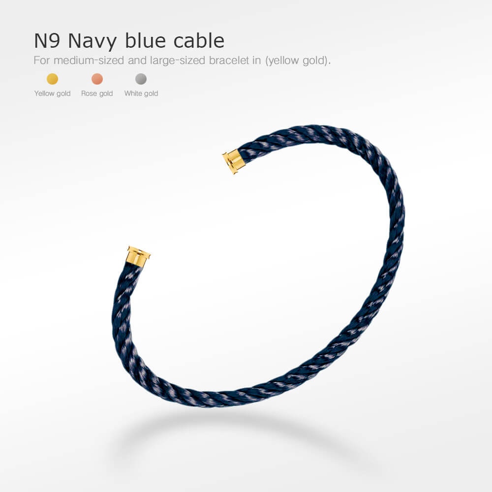 [Clover Jewelry]FORCE SERIES BRACELET CABLES 50 CHOICES (DIY SELECTION)