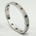 [Clover Jewelry]LOVE BRACELET 6.1MM DIAMOND-PAVED CERAMIC