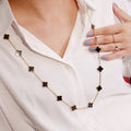 [Clover Jewelry]CLOVER 20 MOTIFS ONYX ROSE GOLD