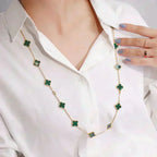 [Clover Jewelry]CLOVER 20 MOTIVE MALACHIT GOLD