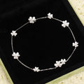 [Clover Jewelry]FRIVOLE SILVER 9 FLOWERS NECKLACE