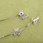[Clover Jewelry]FRIVOLE SILVER 9 FLOWERS NECKLACE