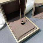 [Clover Jewelry]JEUX DE ROSE GOLD DIAMOND NECKLACE