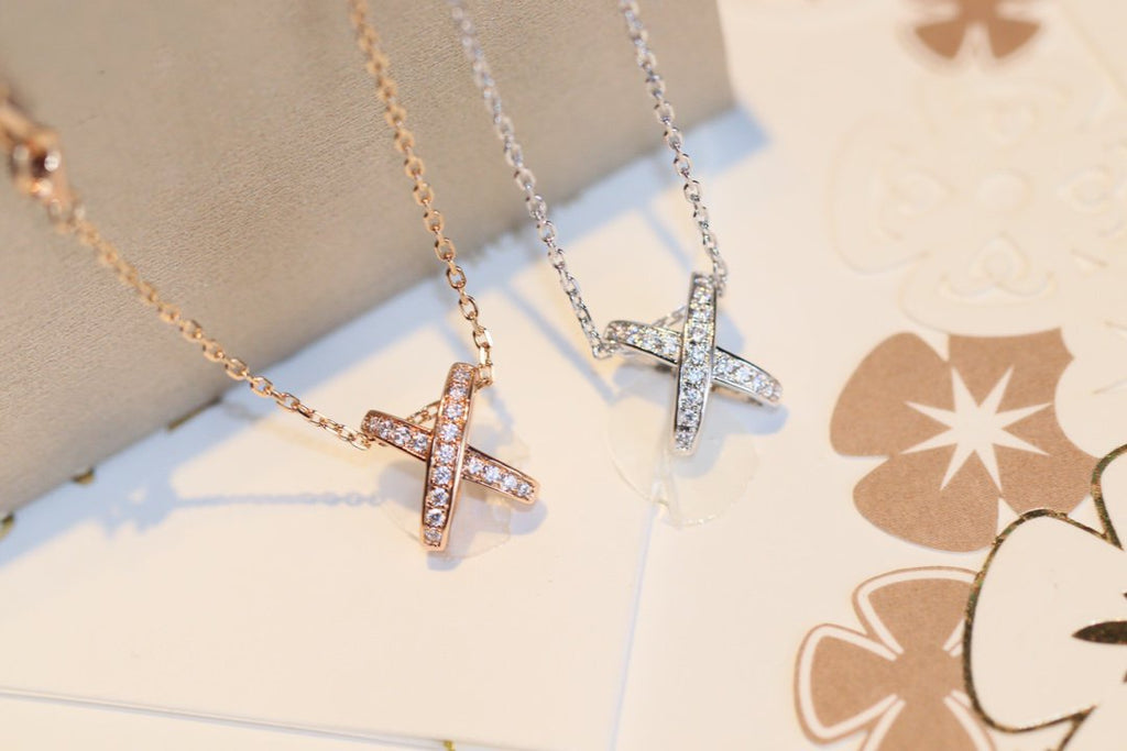[Clover Jewelry]JEUX DE DIAMOND HALSKETTE
