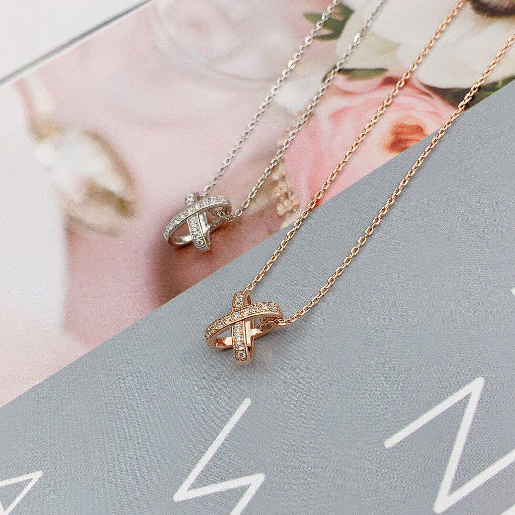 [Clover Jewelry]JEUX DE DIAMOND HALSKETTE