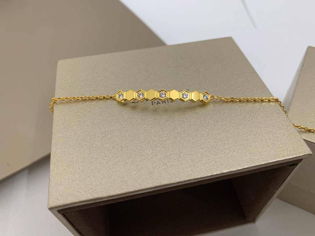 [Clover Jewelry]BEE LOVE BRACELET DIAMOND