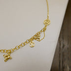 [Clover Schmuck]BLOOMING SUPPLE HALSKETTE MESSING