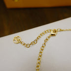 [Clover Schmuck]BLOOMING SUPPLE HALSKETTE MESSING