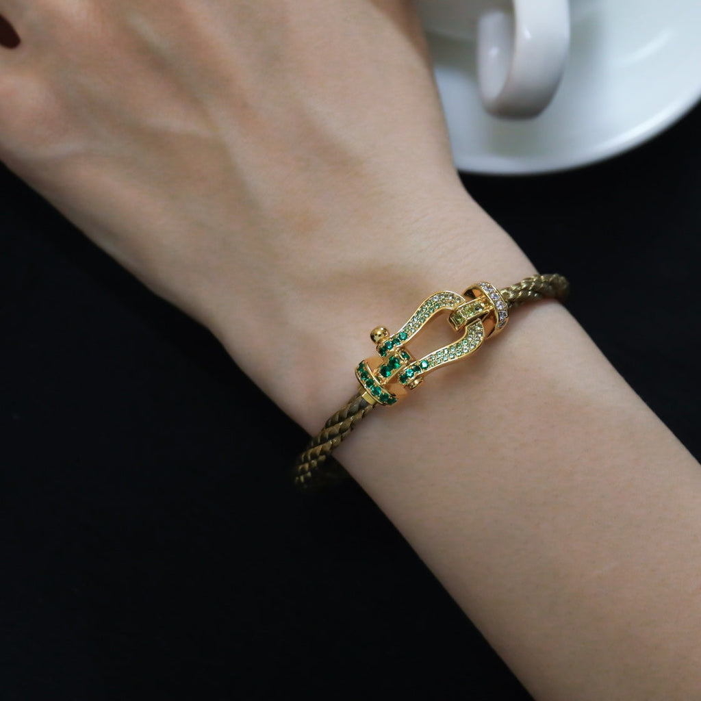 [Clover Schmuck]FORCE 10 GOLD GRÜN DIAMANT BESETZT