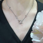 [Clover Jewelry]HM STERLING ANKERKETTE HERZ