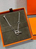 [Clover Jewelry]HM STERLING ANKERKETTE HERZ