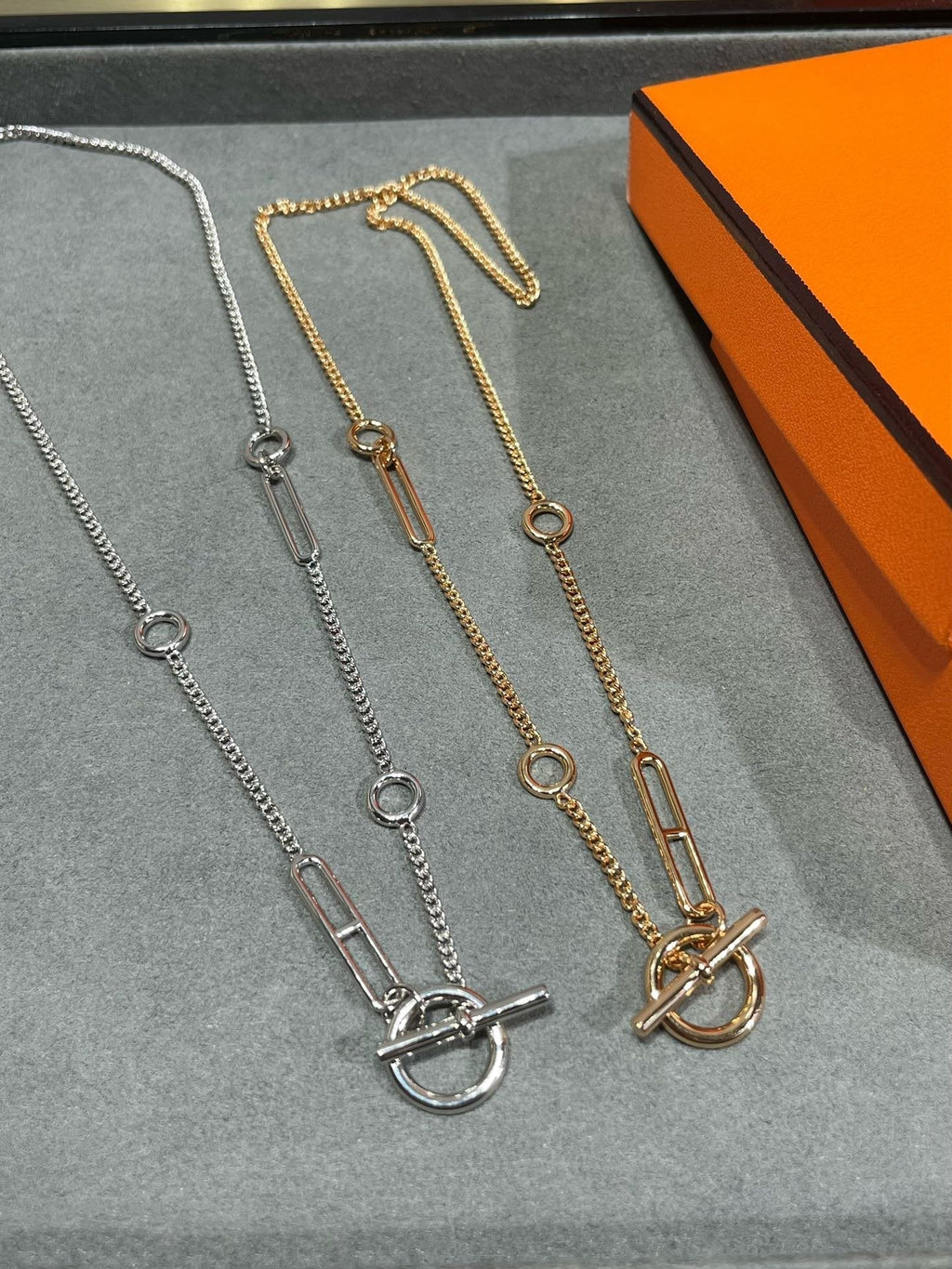 [Clover Jewelry]HM STERLING ANKERKETTE HERZ