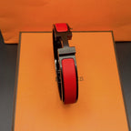 [Clover Jewelry]CLIC HM SO BLACK RED BRACELET