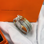 [Clover Jewelry]CLASSIC HM CLIC GREEN 8MM ENAMEL BRACELET