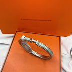 [Clover Jewelry]CLASSIC HM CLIC GREEN 8MM ENAMEL BRACELET