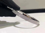 [Clover Jewelry]HM KELLY ARMREIF IN SILBER UND VOLLER DIAMANTENPFLASTERUNG