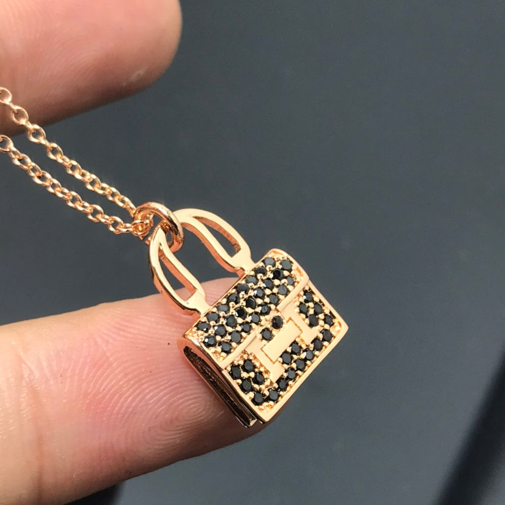 [Clover Jewelry]HM NECKLACE ARRIVAL BLACK DIAMOND