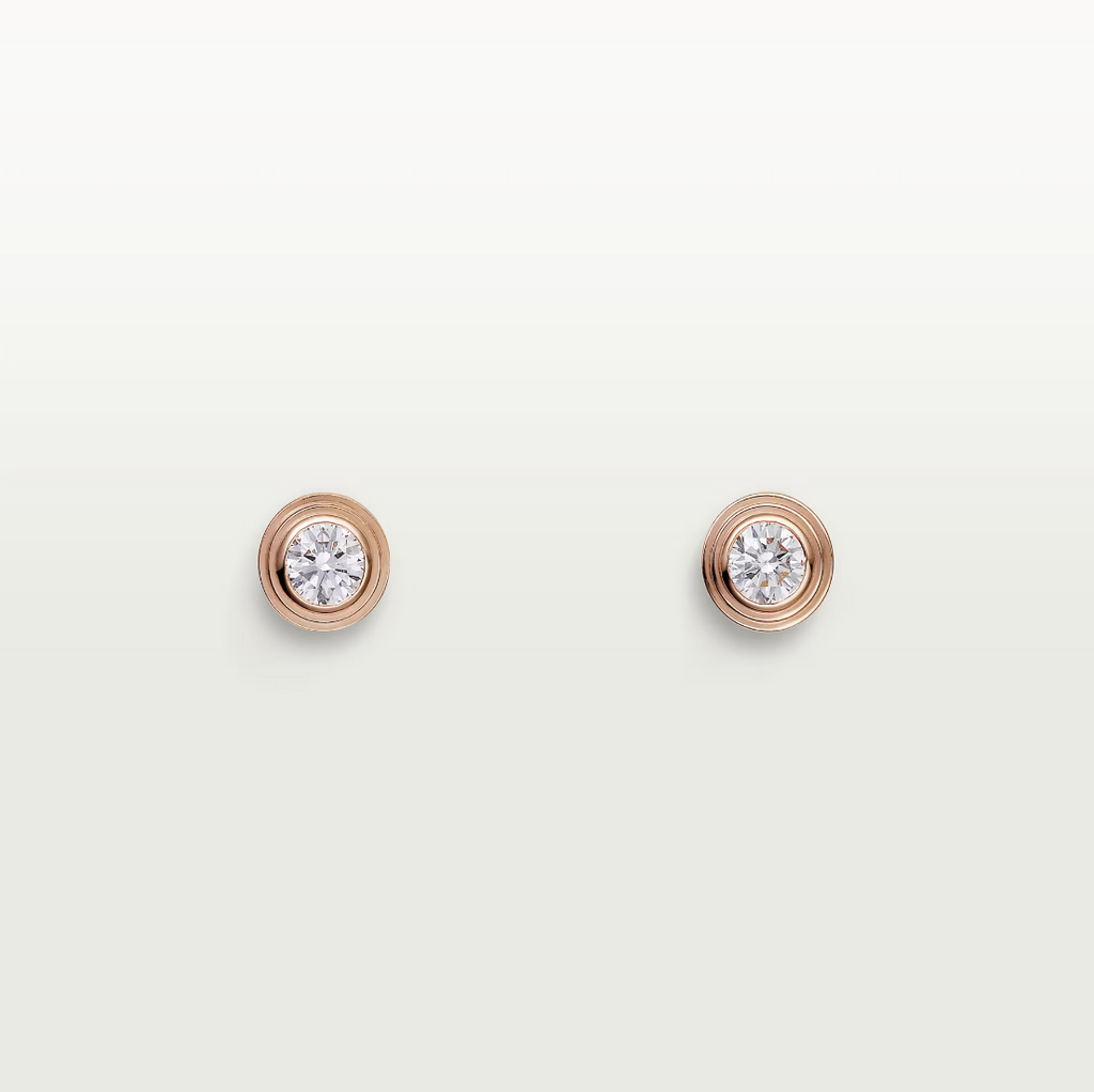[Clover Jewelry]DAMOUR DIAMOND EARRINGS