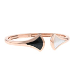 [Clover Jewelry]DREAM BRACELET OPEN PINK GOLD MOP