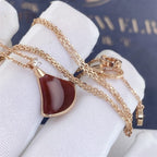 [Clover Schmuck]TRAUMHALSKETTE CARNELIAN 1 DIAMANT